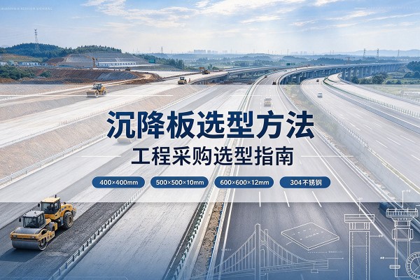 宁武沉降板选择方法