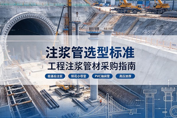 宁武注浆管选型标准