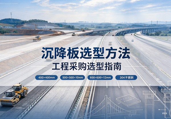 宁武沉降板选择方法