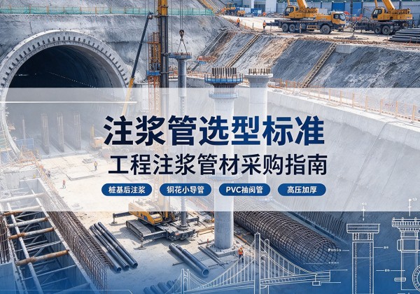 宁武注浆管选型标准